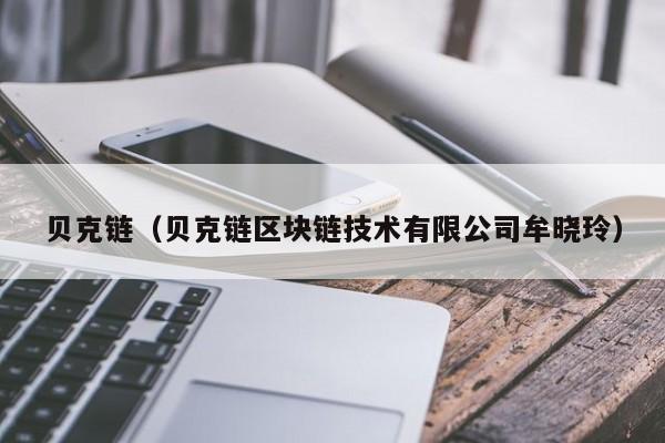 贝克链(贝克链区块链技术有限公司牟晓玲)